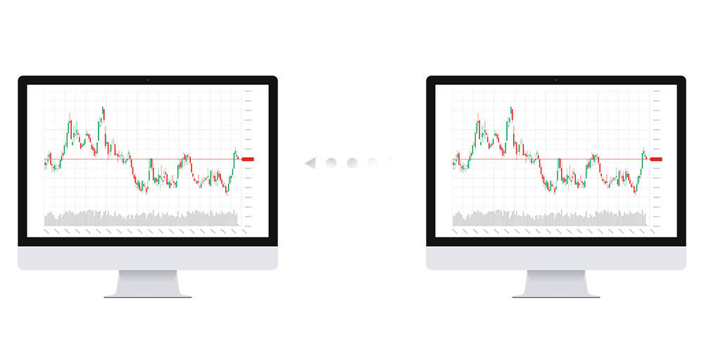 PICK&STOCK 원격지원 화면